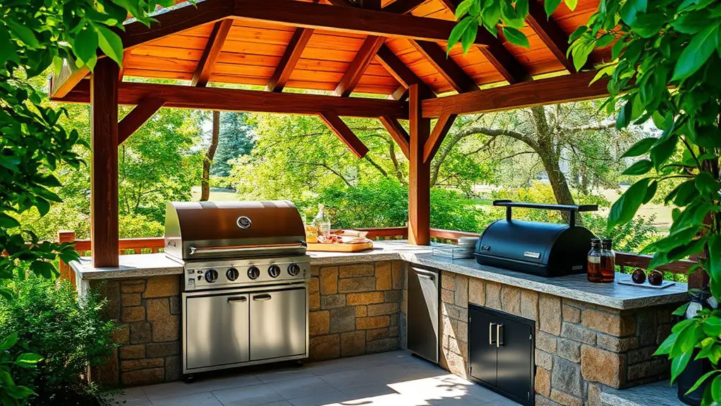 outdoor grilling gazebo essentials
