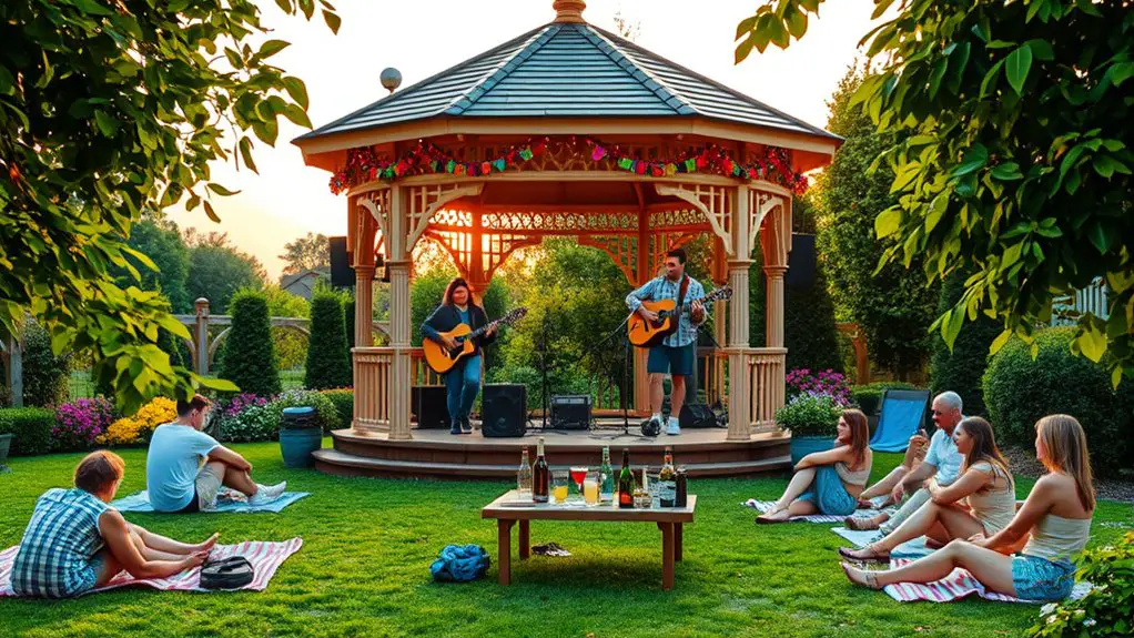 outdoor music festival planning