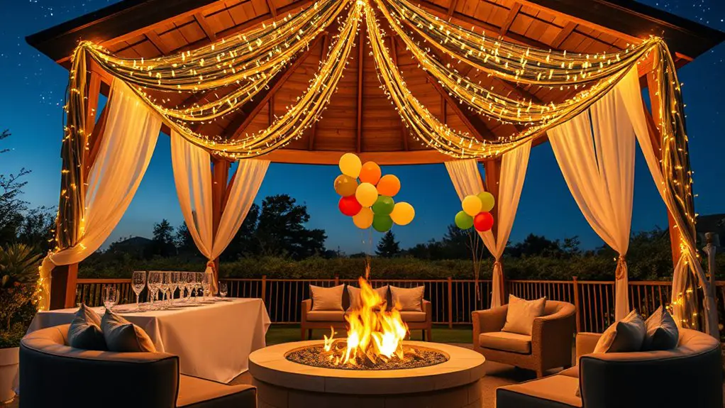 outdoor new year s eve party