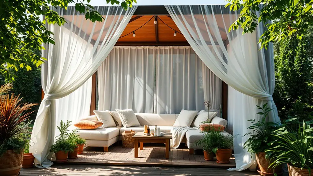 outdoor spa treatment gazebos