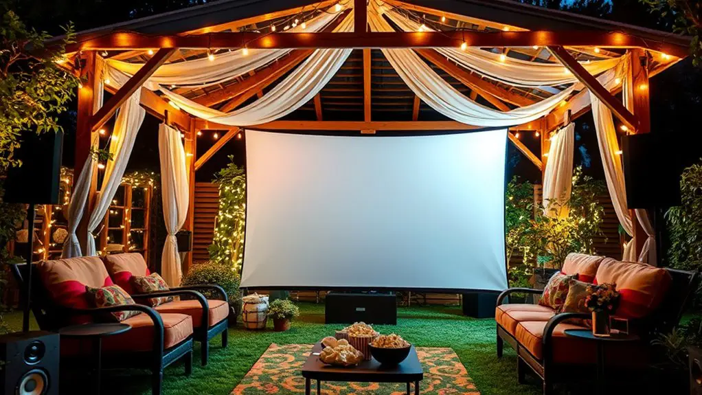 outdoor theater equipment selection