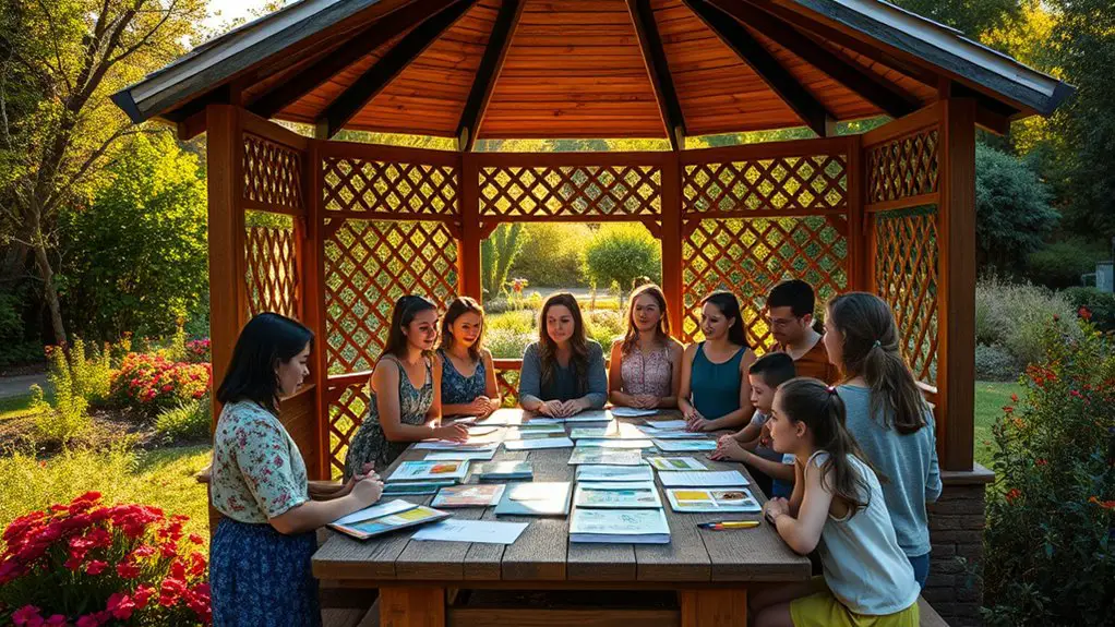 outdoor workshop gazebo planning