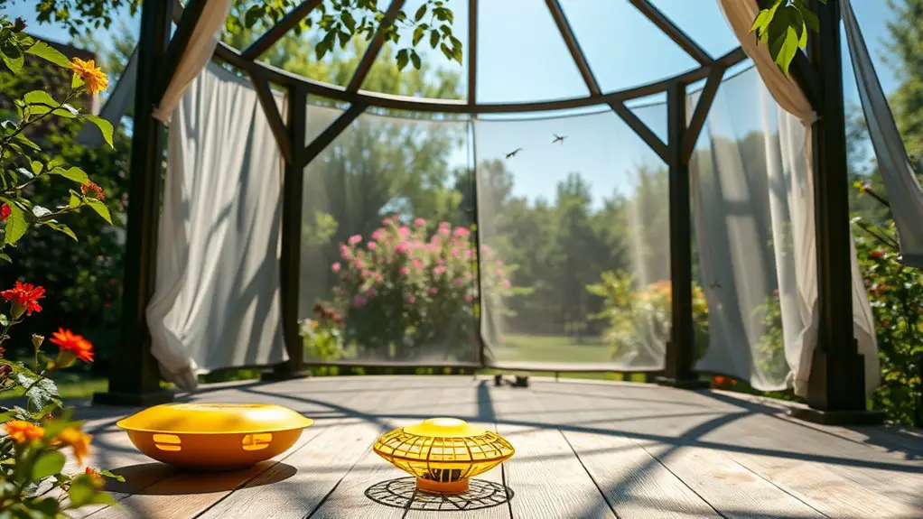 pest control trap setup
