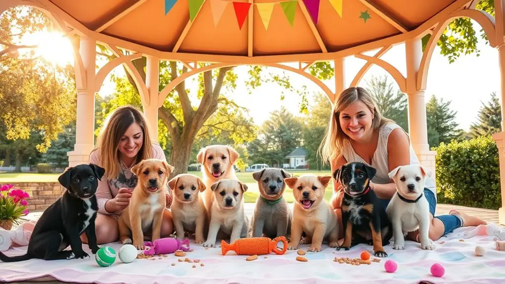 pet photography event gazebo