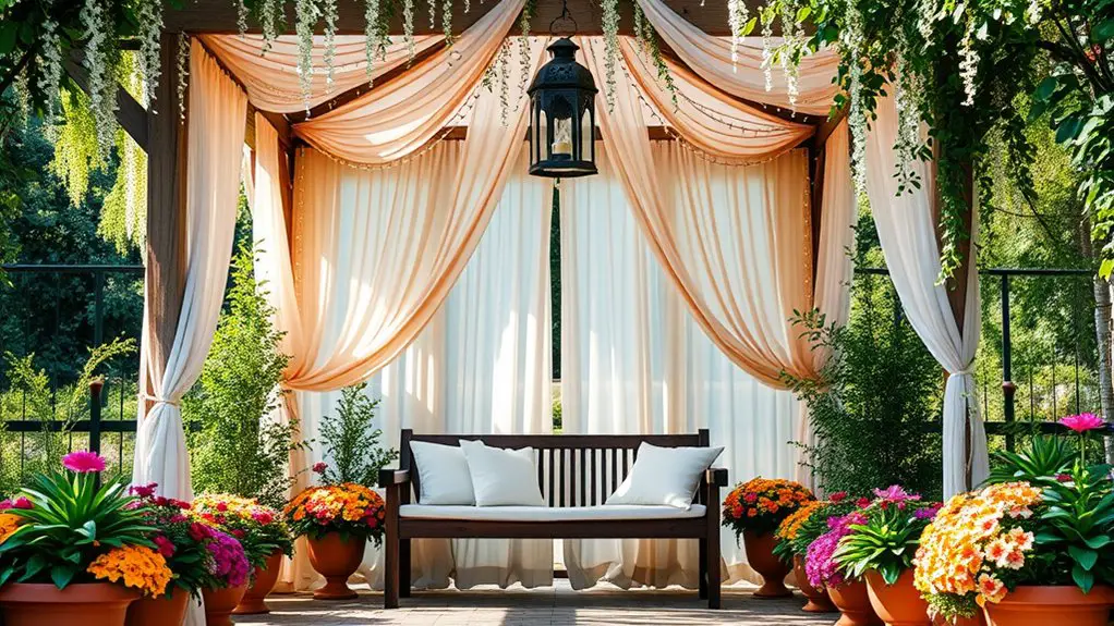 photo area in gazebo