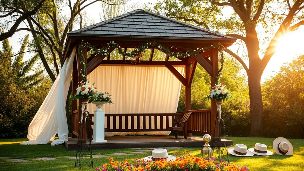 photo booth gazebo location
