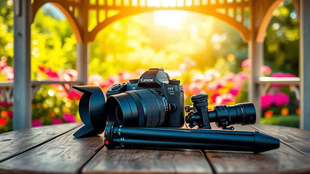 photography gear for gazebo