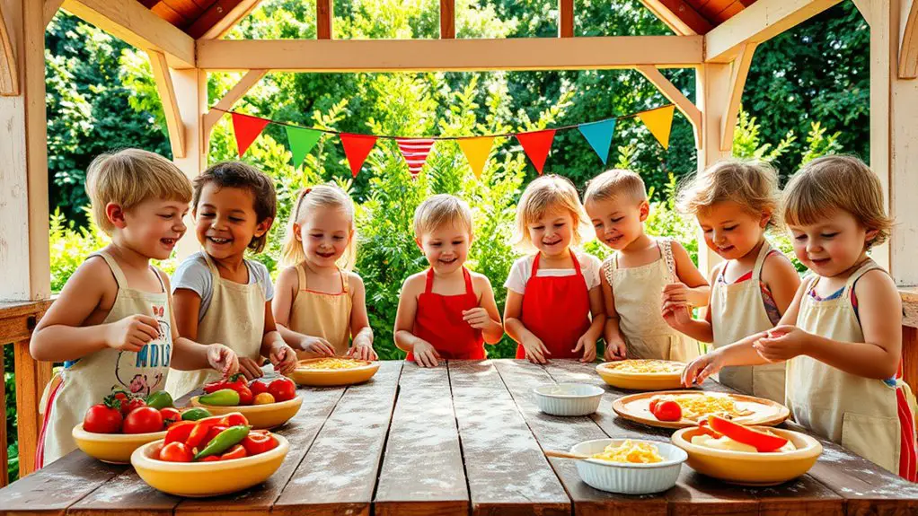 pizza making class for kids