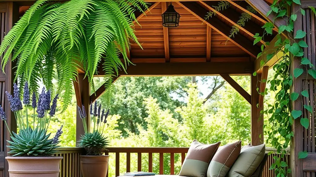 plants for relaxing reading