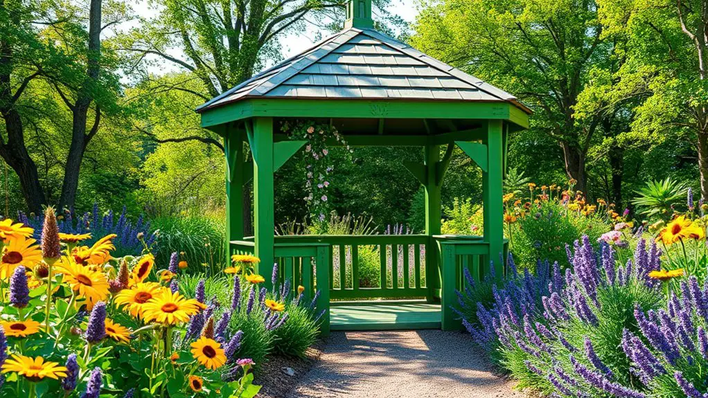 pollinator friendly garden design