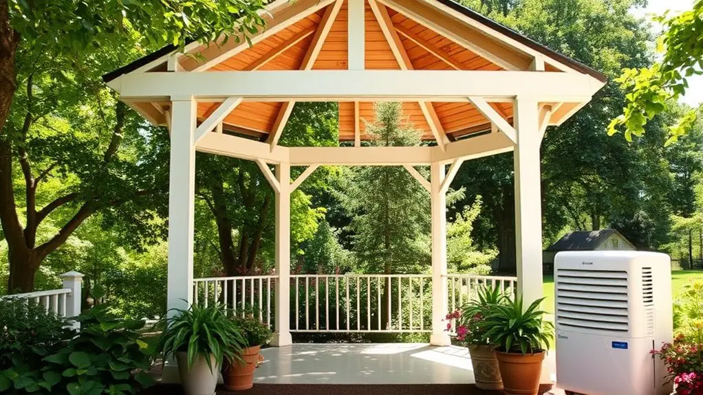 prevent mold in gazebo