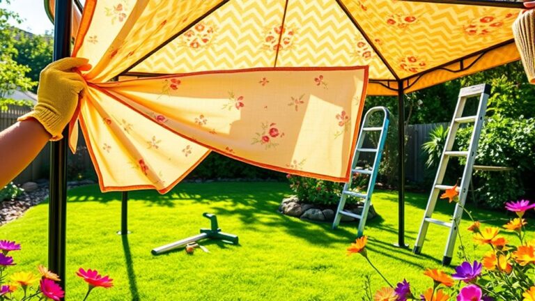 Canopy Removed How to Replace a Gazebo Canopy Without Professional Help - Gazebo Solution