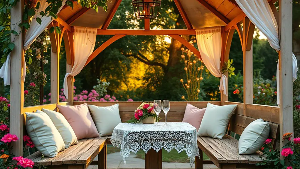romantic gazebo getaway planning