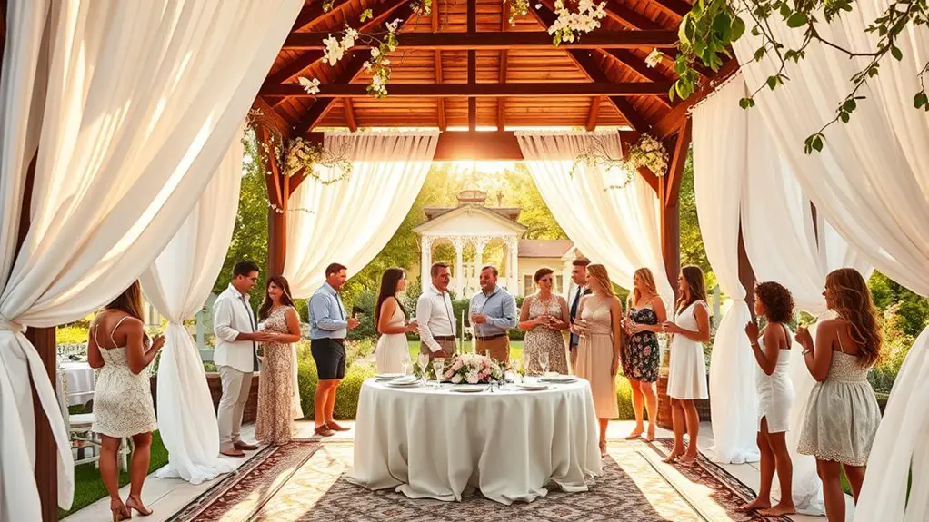 royal gazebo garden party