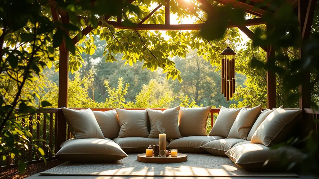 sacred gazebo meditation space