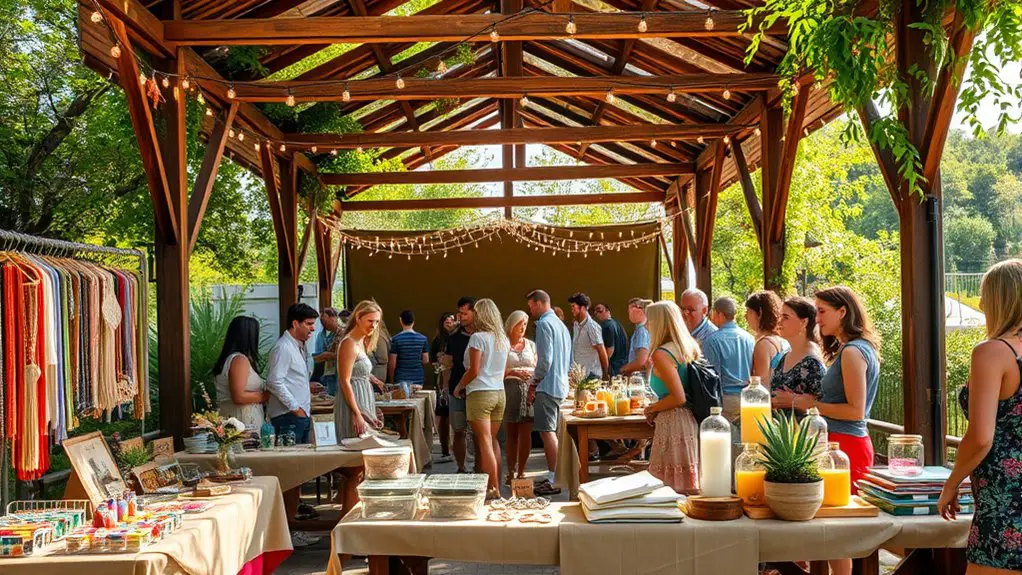 seasonal craft market event