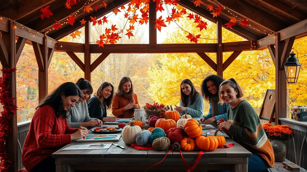 seasonal crafting events gazebo