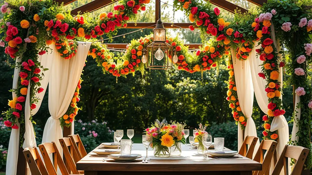 seasonal gazebo decor ideas