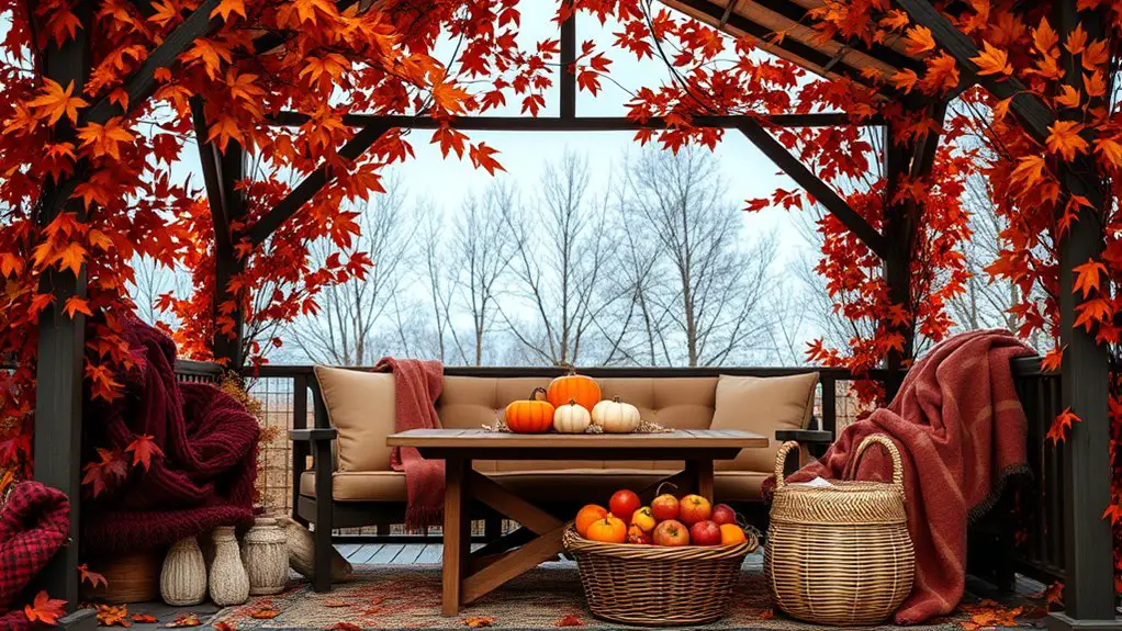 seasonal gazebo decoration ideas