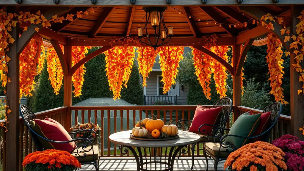 seasonal gazebo decoration ideas
