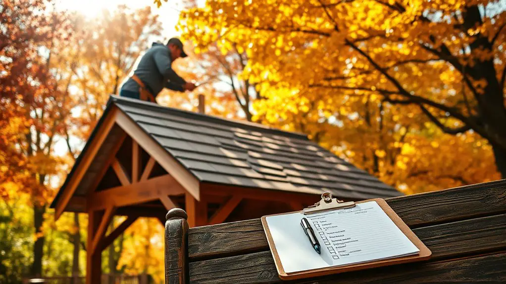 seasonal maintenance evaluation checklist