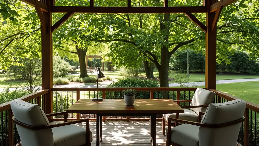 selecting gazebo desk options