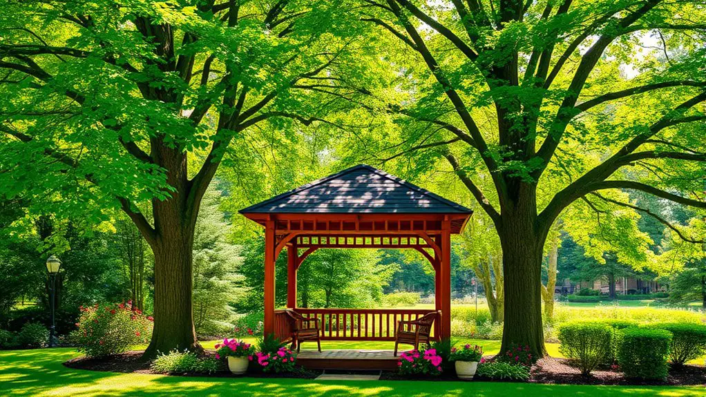 selecting ideal gazebo placement