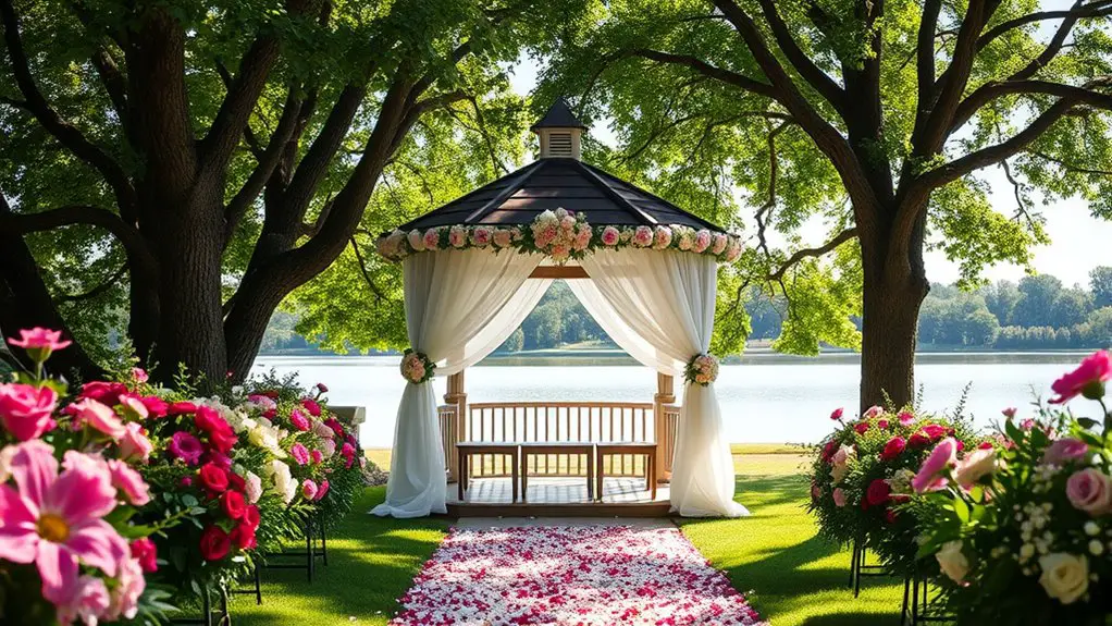 selecting ideal gazebo site