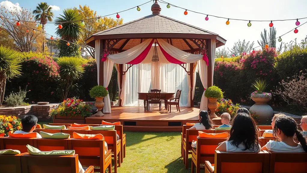 selecting ideal talent show gazebo