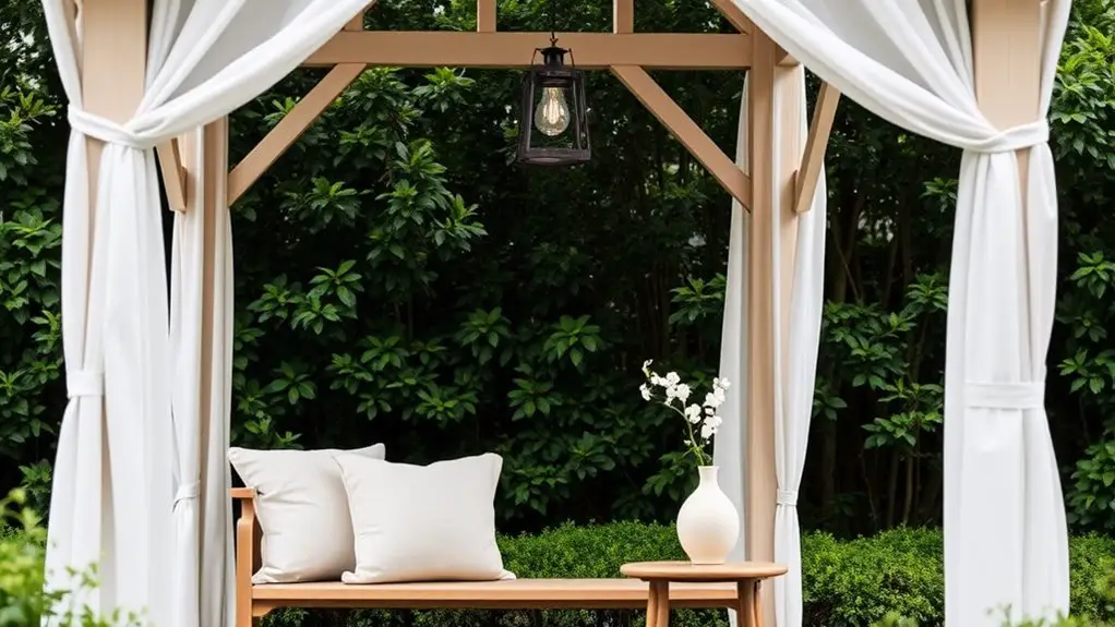 simple serene outdoor design