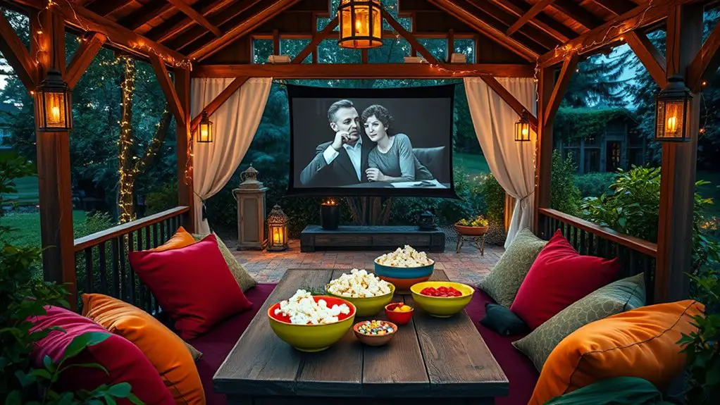 snack stations for movie nights