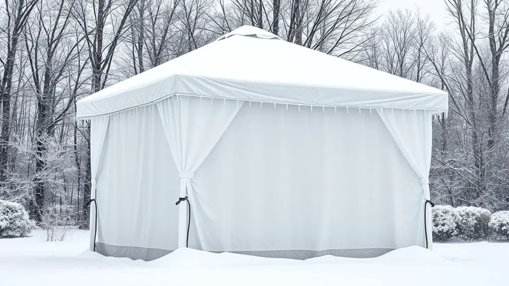 snow resistant durable materials