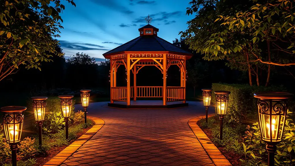 stylish solar path lighting