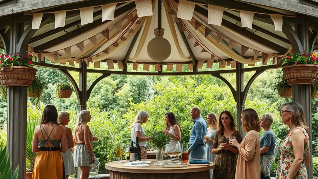 sustainable fashion gazebo event