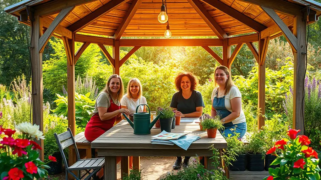 sustainable gardening event planning