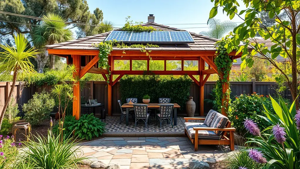 sustainable gazebo design tips