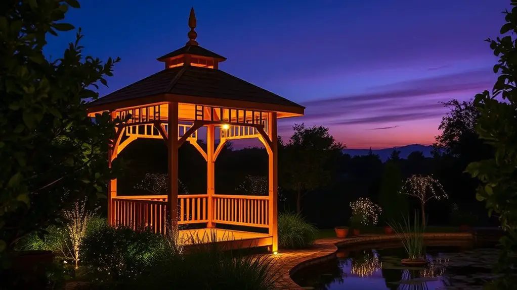 sustainable gazebo lighting solutions