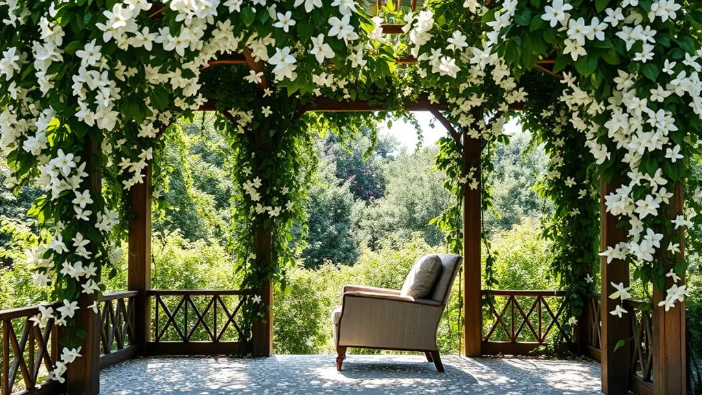 sweet jasmine fragrance blooms