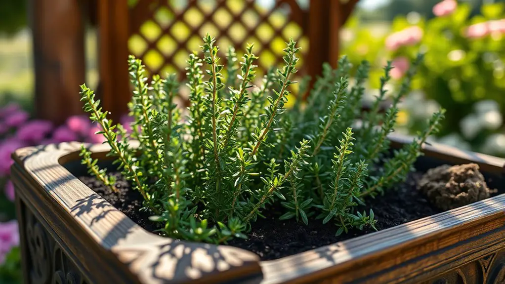 thyme is a flavorful herb