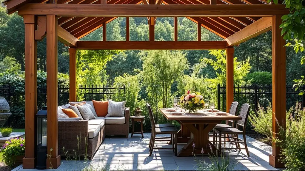 versatile outdoor living space