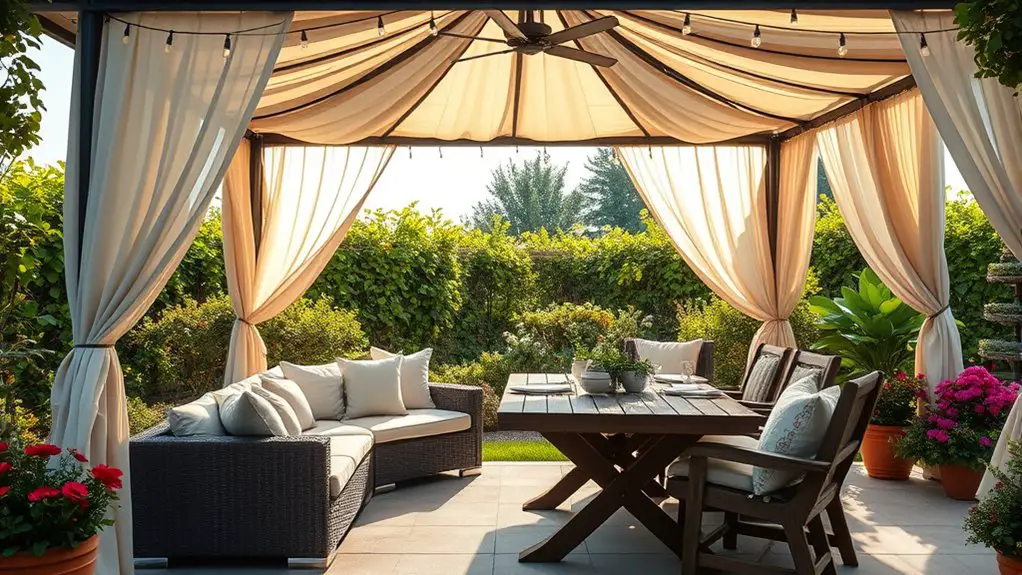 versatile outdoor living spaces
