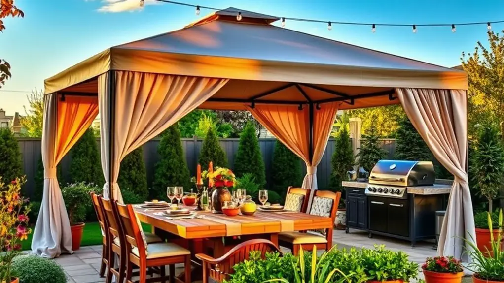 versatile outdoor portable gazebos