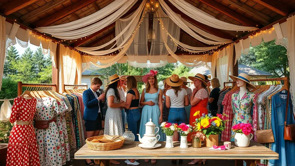 vintage clothing swap event