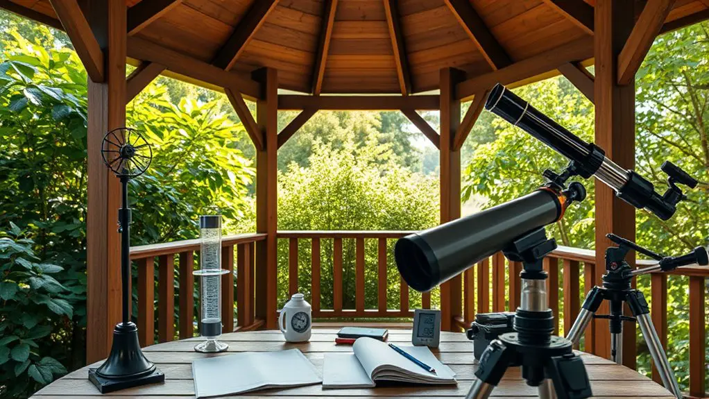 weather observation tool setup