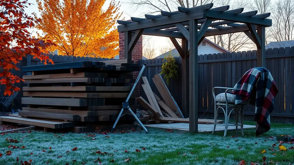 winterize your gazebo properly