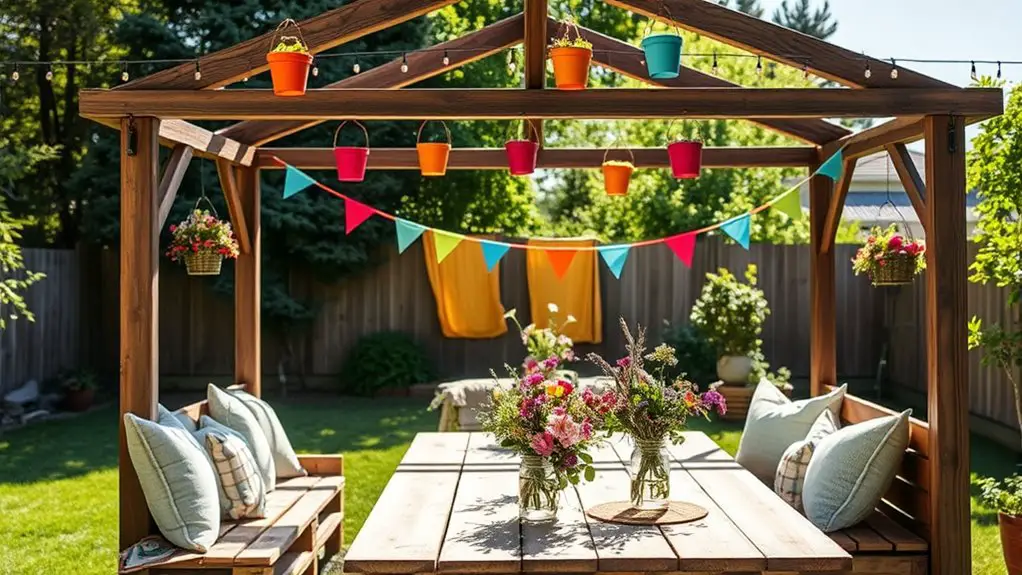 affordable gazebo decoration ideas