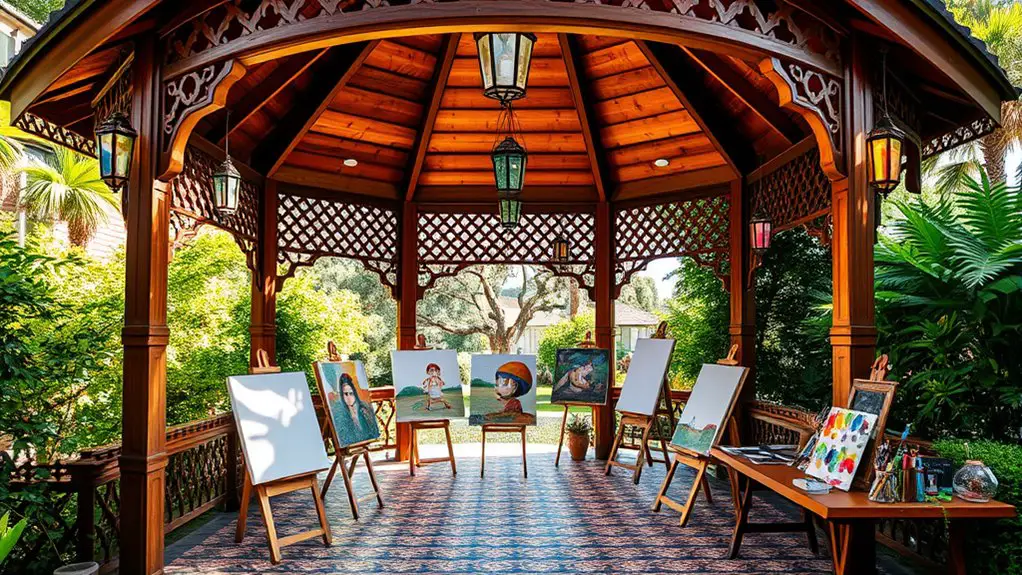 artistic gazebo design ideas