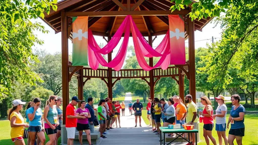 charity event gazebo designs