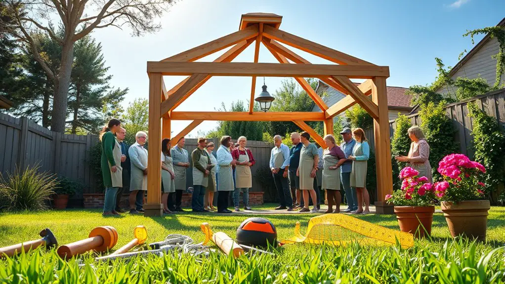 diy gazebo setup guide