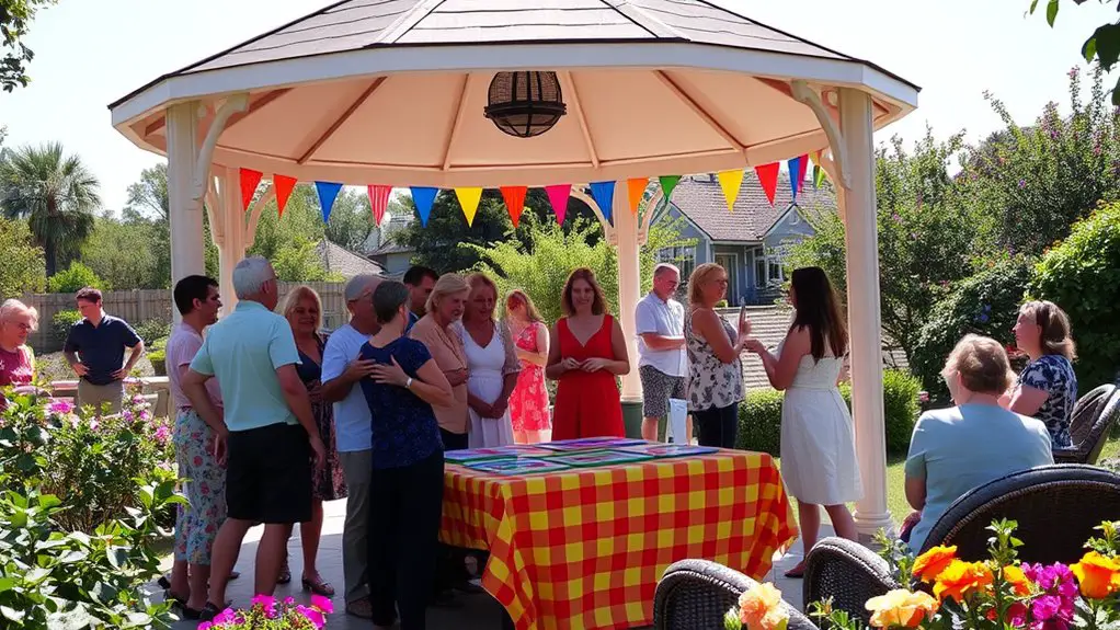 engaging gazebo event activities